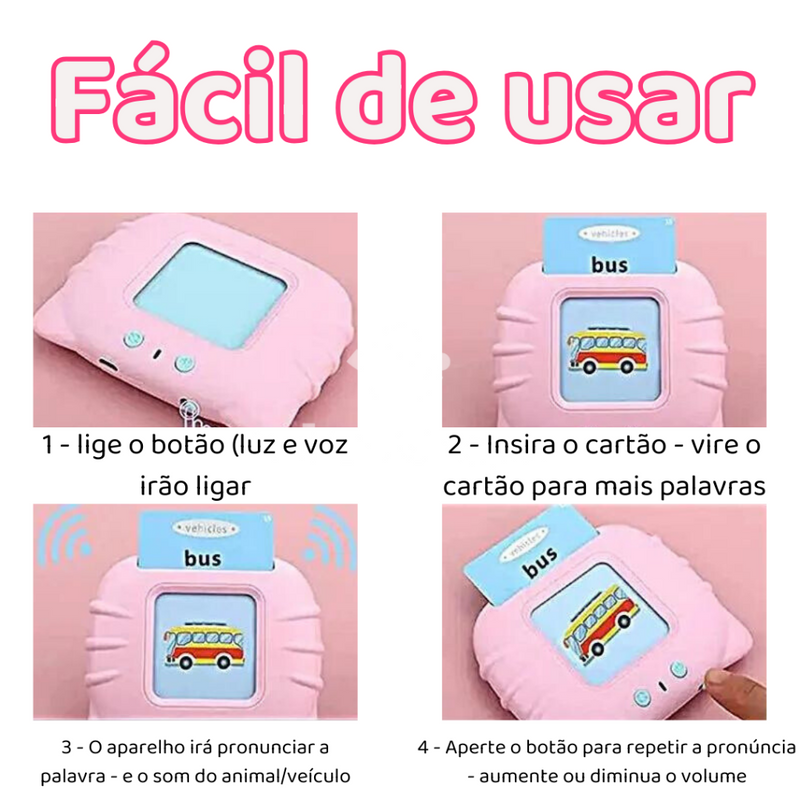 Flash Cards. Tá na hora do inglês com EducaToys