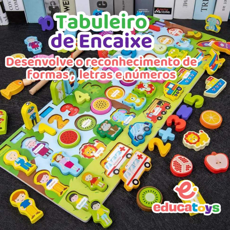 Tabuleiro Educativo Multifuncional