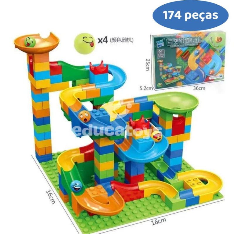 Circuito de Bolinhas Marble Run Race Set