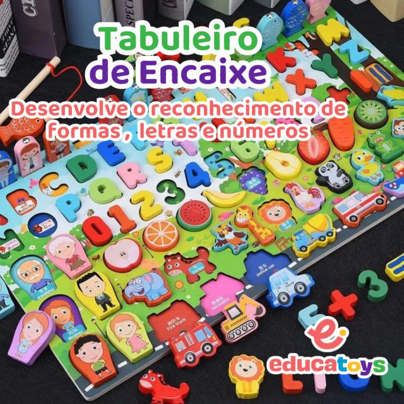 Tabuleiro Educativo Multifuncional