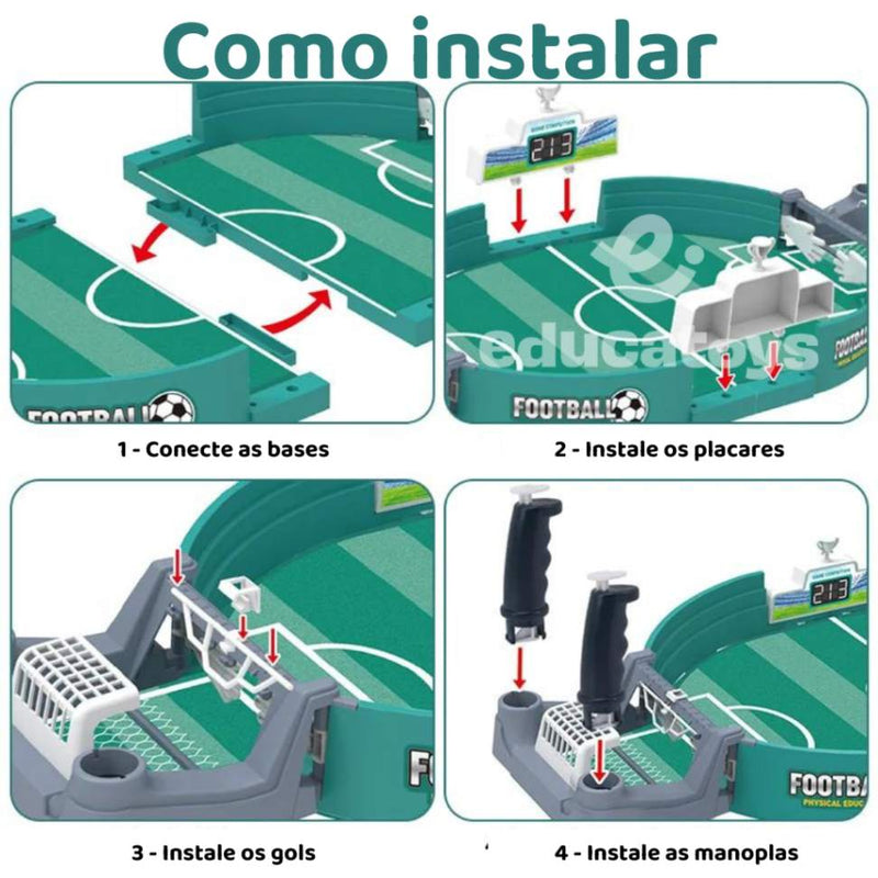 Mini Jogo de Futebol de Mesa