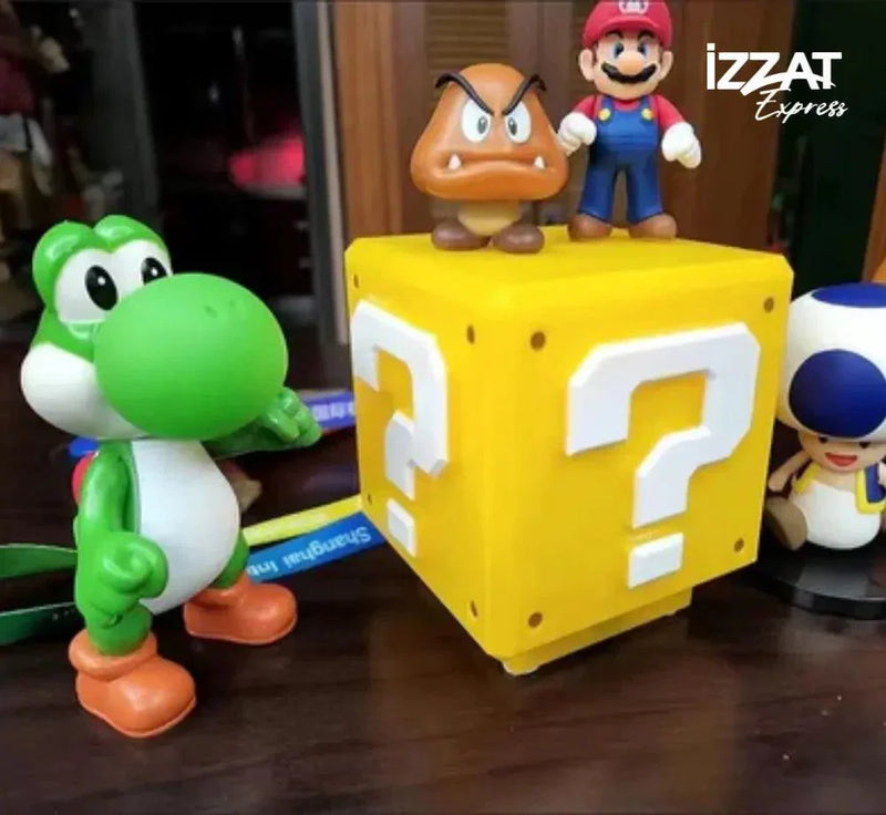 Luminária Super Mario Bloco Led