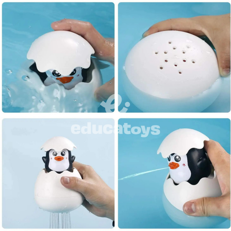 Ovinhos de Banho Divertidos - Pinguim e Pato