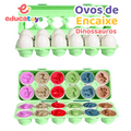 Ovos de Encaixe - Formas, Frutas e Dinossauros