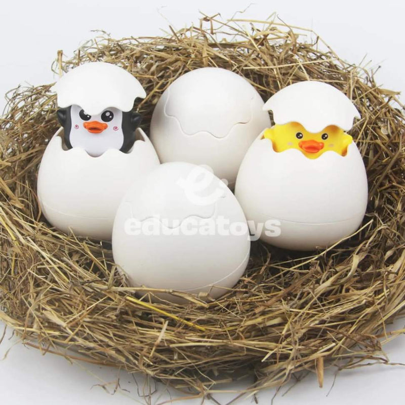 Ovinhos de Banho Divertidos - Pinguim e Pato
