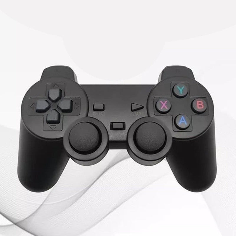 Game Stick Retrô 4K Com 20.000 Jogos + 2 Controles Sem Fio