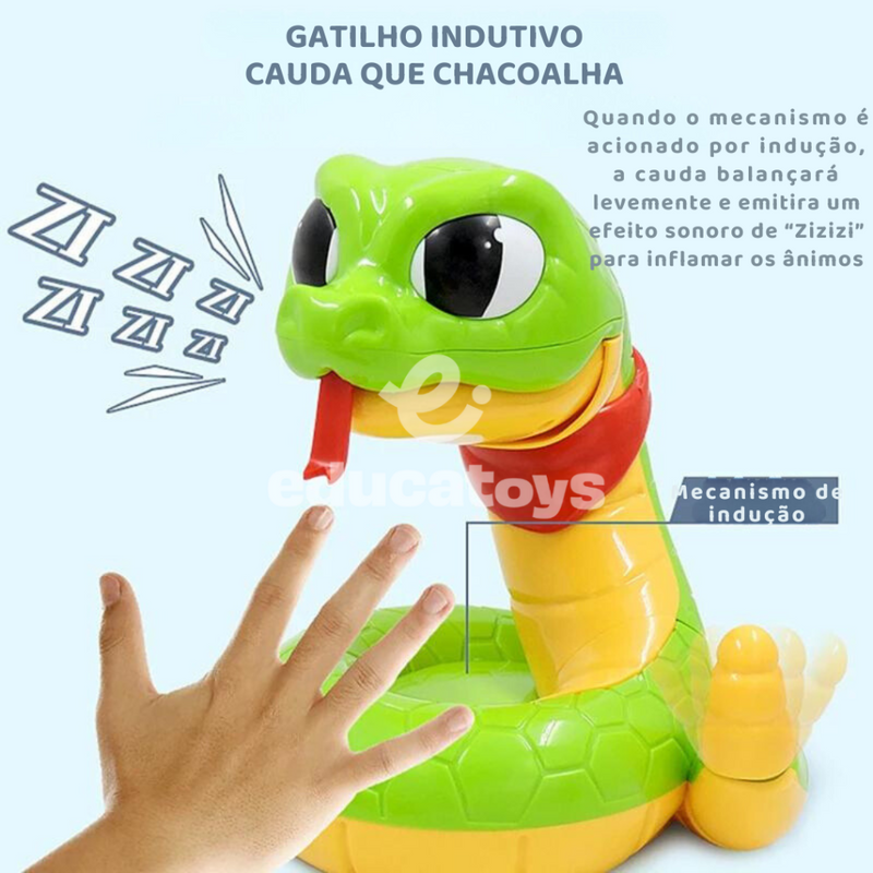 Cobra Caça-Tesouro Interativa