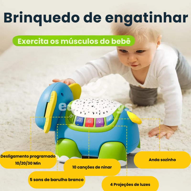 Elefante Engatinhante Educatoys