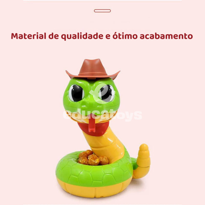 Cobra Caça-Tesouro Interativa