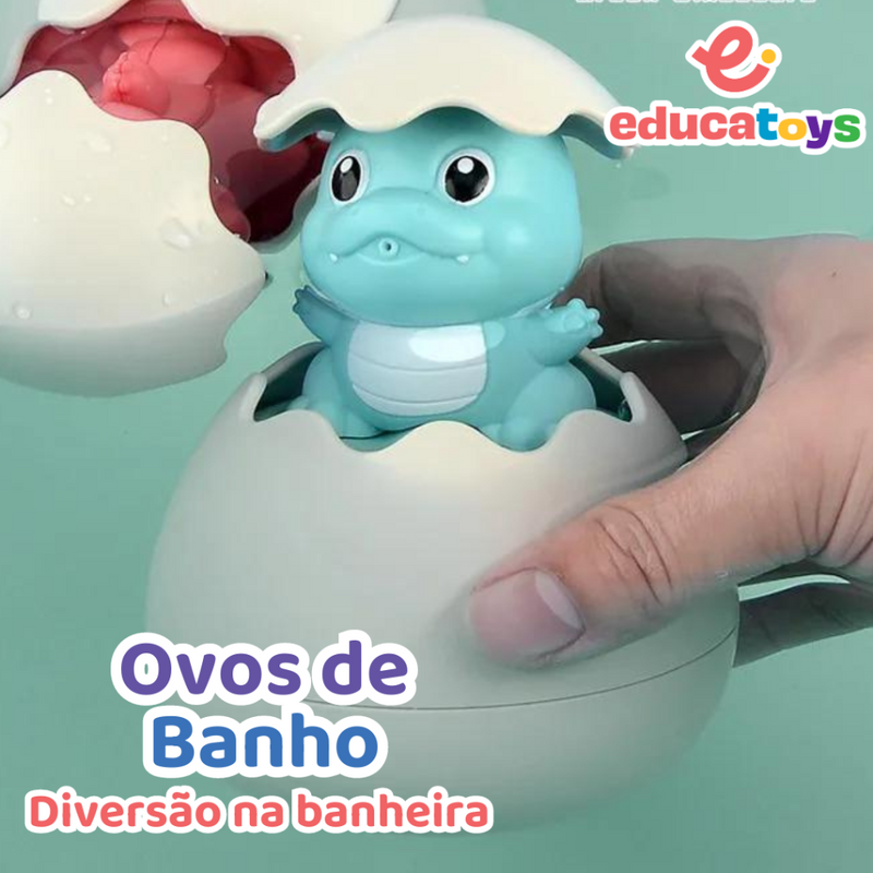 Ovinhos de Banho Divertidos - Pinguim e Pato