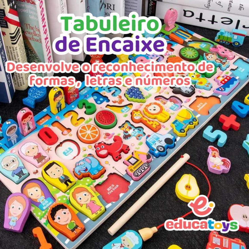 Tabuleiro Educativo Multifuncional