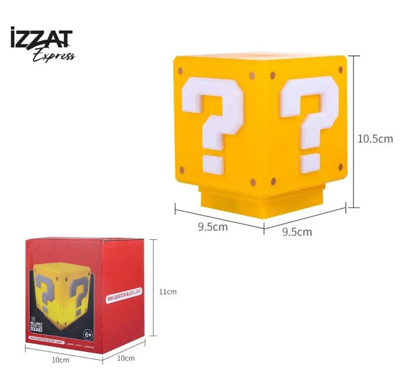 Luminária Super Mario Bloco Led
