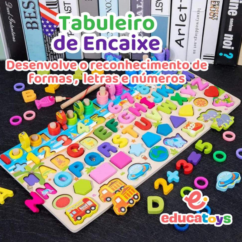 Tabuleiro Educativo Multifuncional