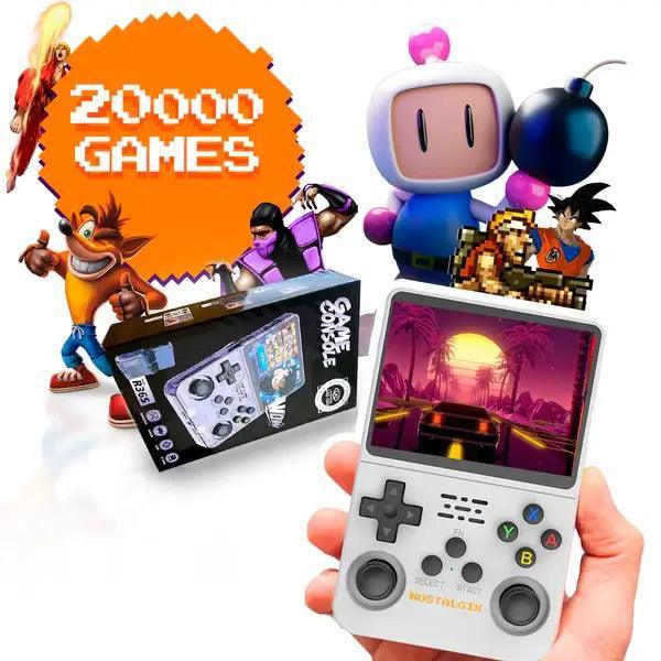 Console Game Retrô Nostalgix™ 4K + BRINDES-[FRETE GRÁTIS]