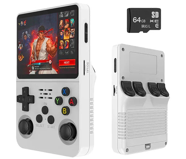Portátil R36S™ | +15.000 Jogos de 20 Consoles