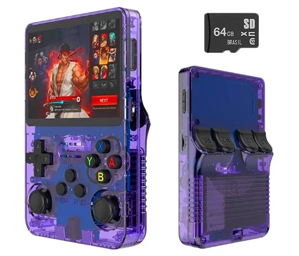 Portátil R36S™ | +15.000 Jogos de 20 Consoles