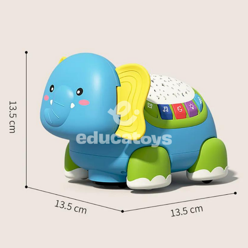 Elefante Engatinhante Educatoys