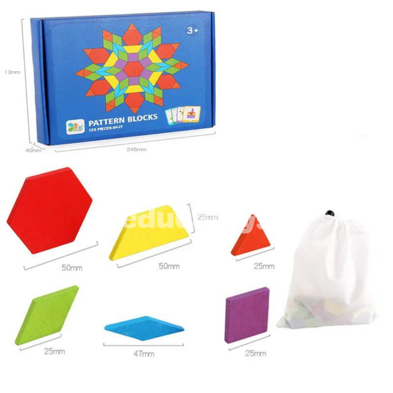 Quebra-Cabeça Educativo Montessori 3D