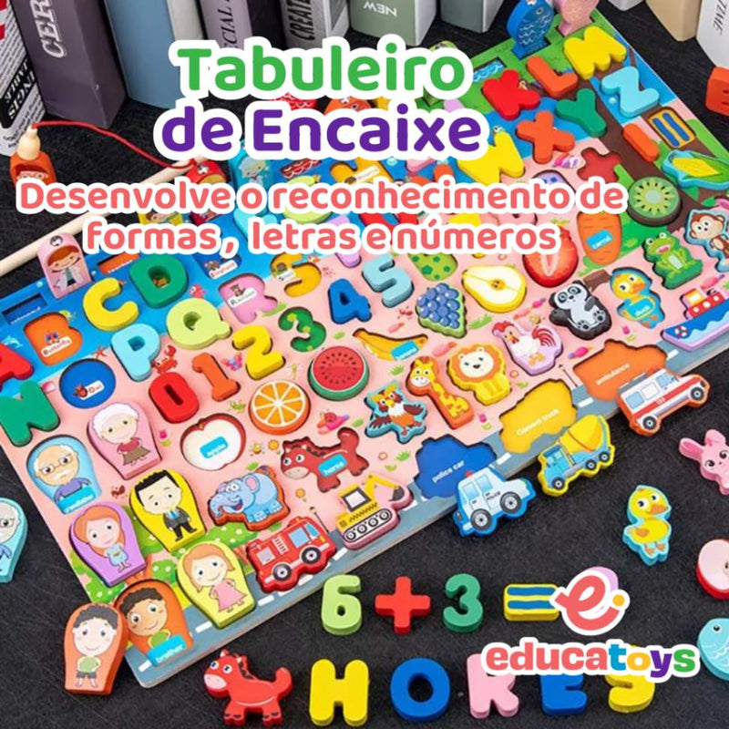 Tabuleiro Educativo Multifuncional